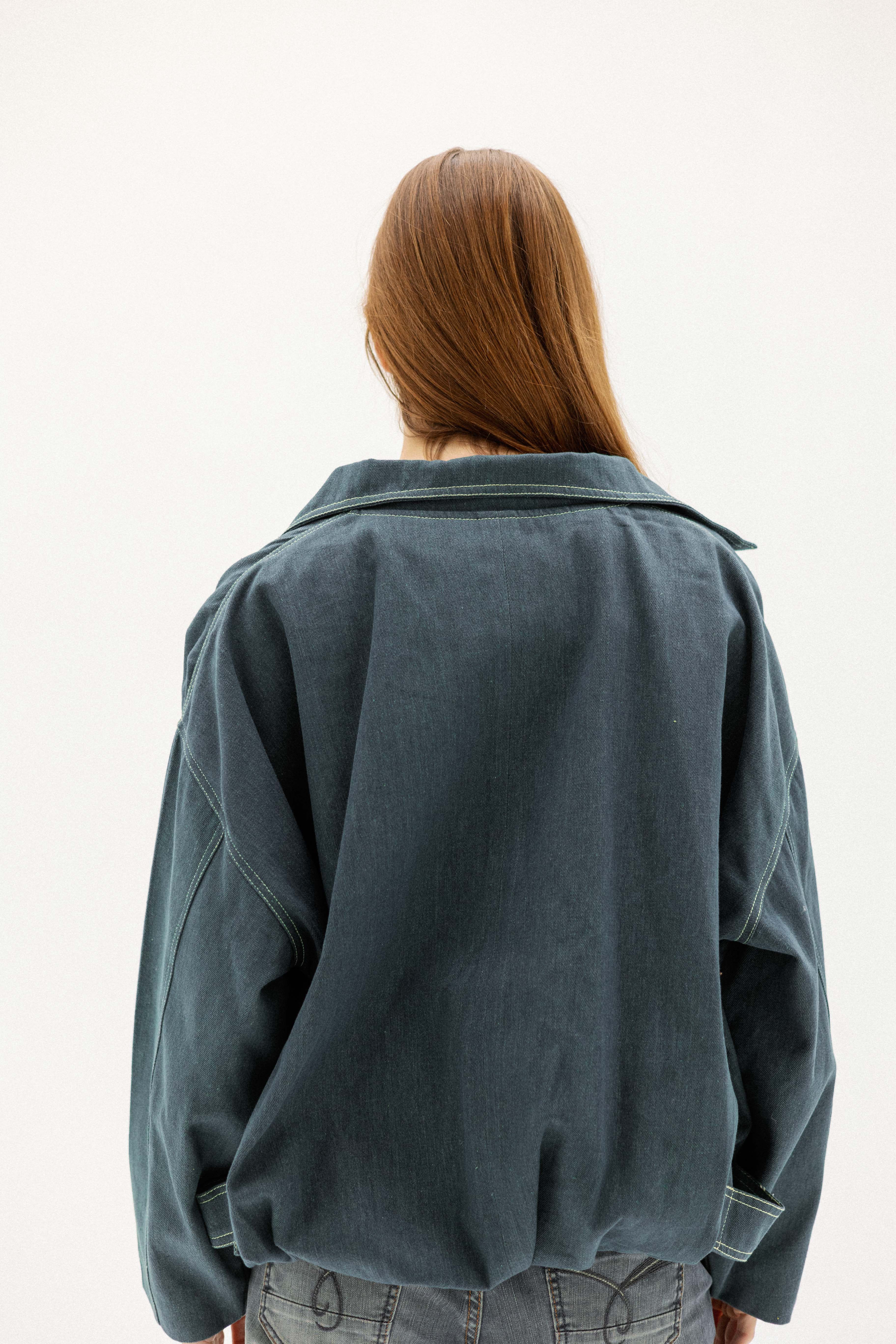 Bomber Blue & Yellow