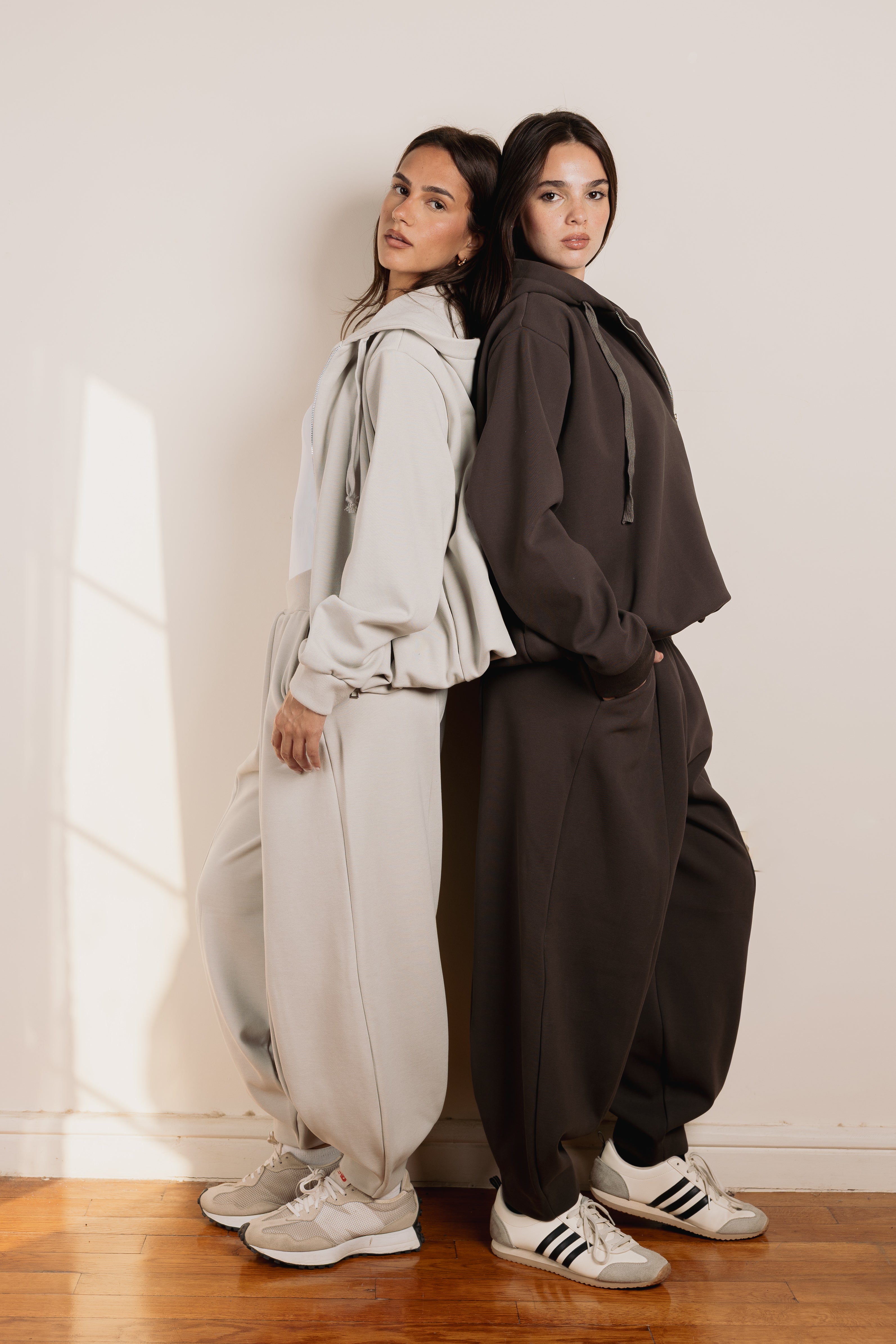 Balloon Jacket Dark Cafe