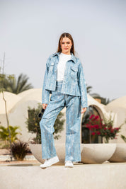 Sparkly Denim Pants