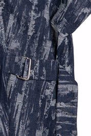 Navy Blue ripped denim S26-V22