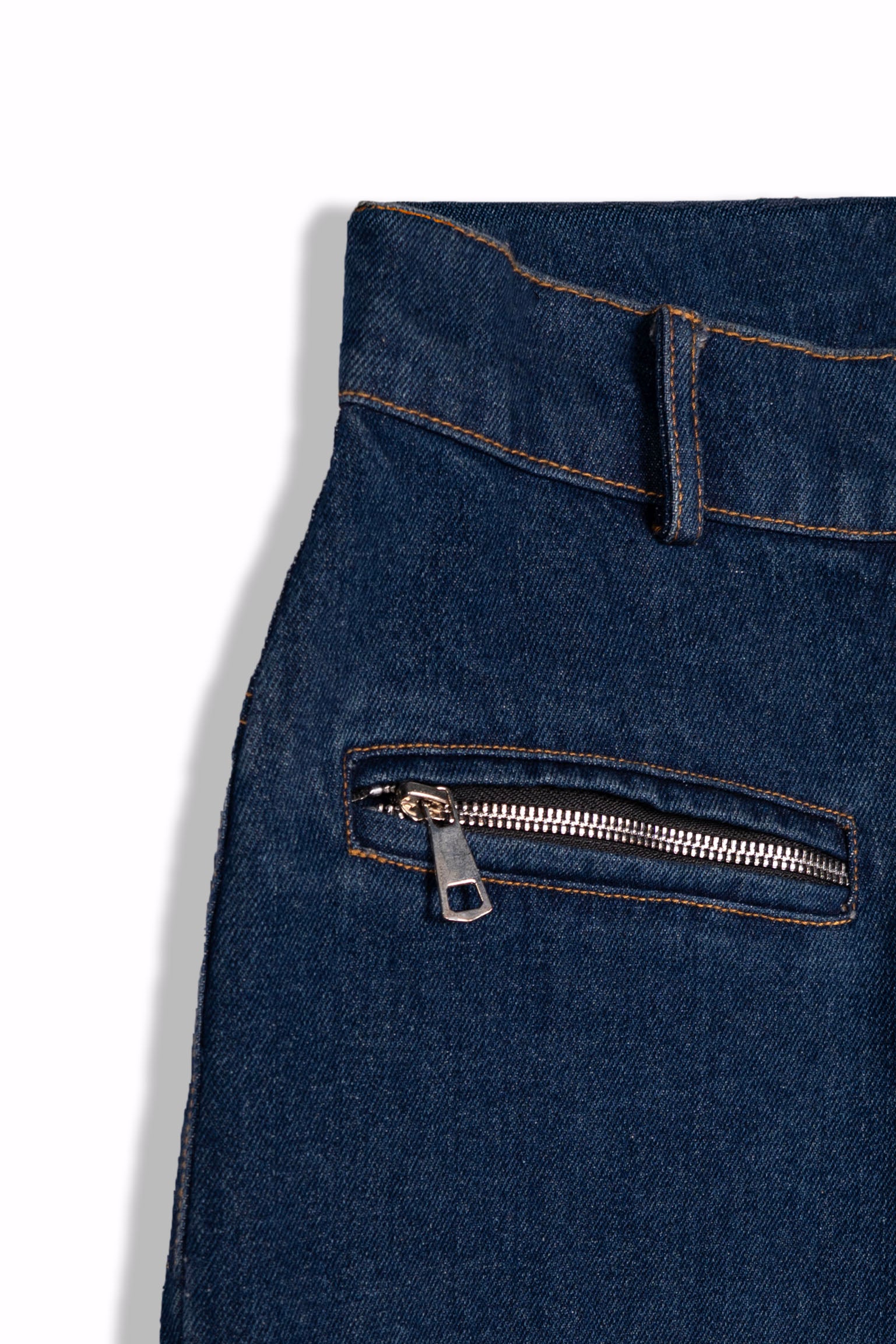 wide Denim Jeans with zipper pockets S26-P17