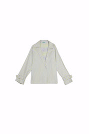 Light Green with White Stripes S26-CH08