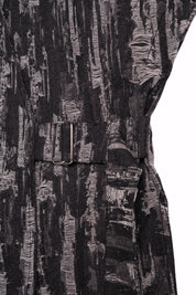 Black base with grey woven strokes S26-V22