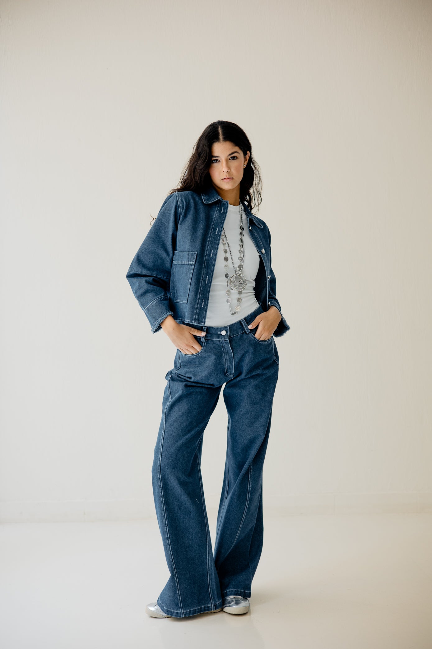 Skyline Denim Pants light blue