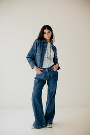 Skyline Denim Pants light blue