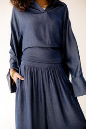 The Drift Denim Top