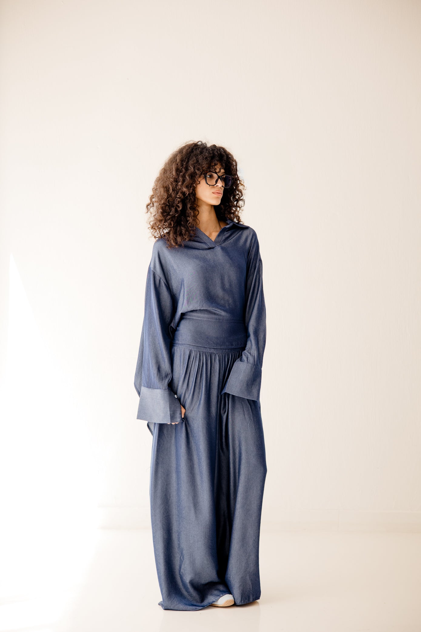 The Drift Denim Top