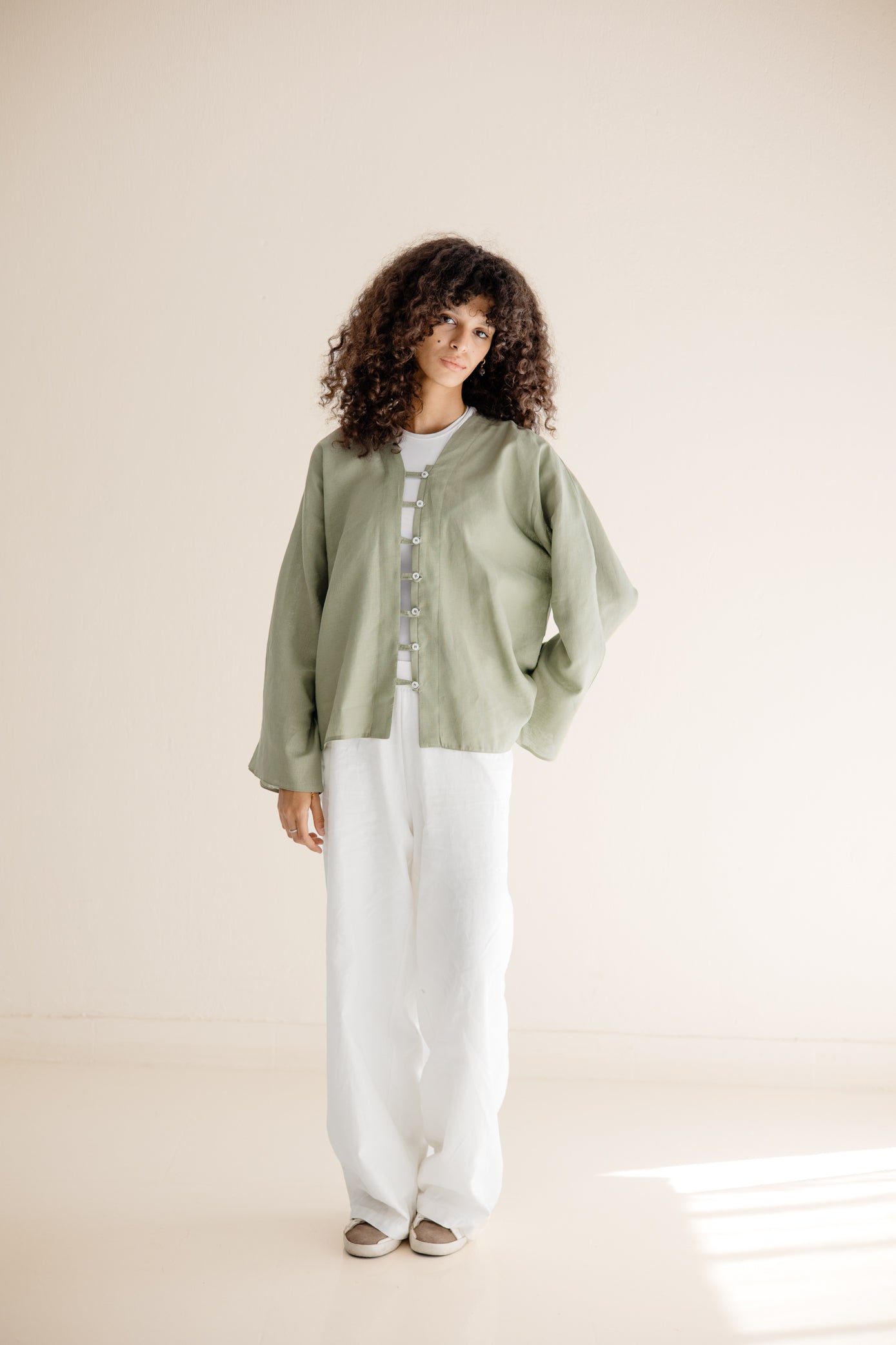 The Luma Linen Cardigan