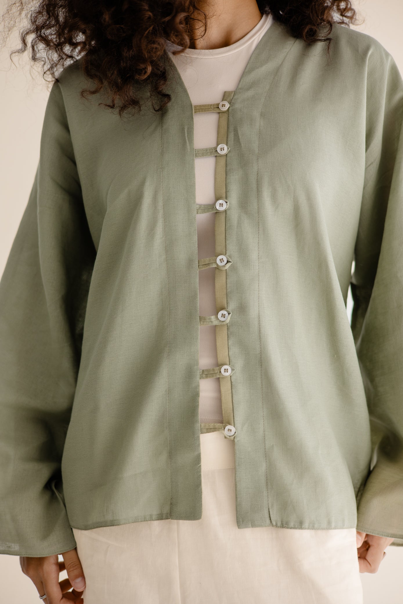 The Luma Linen Cardigan
