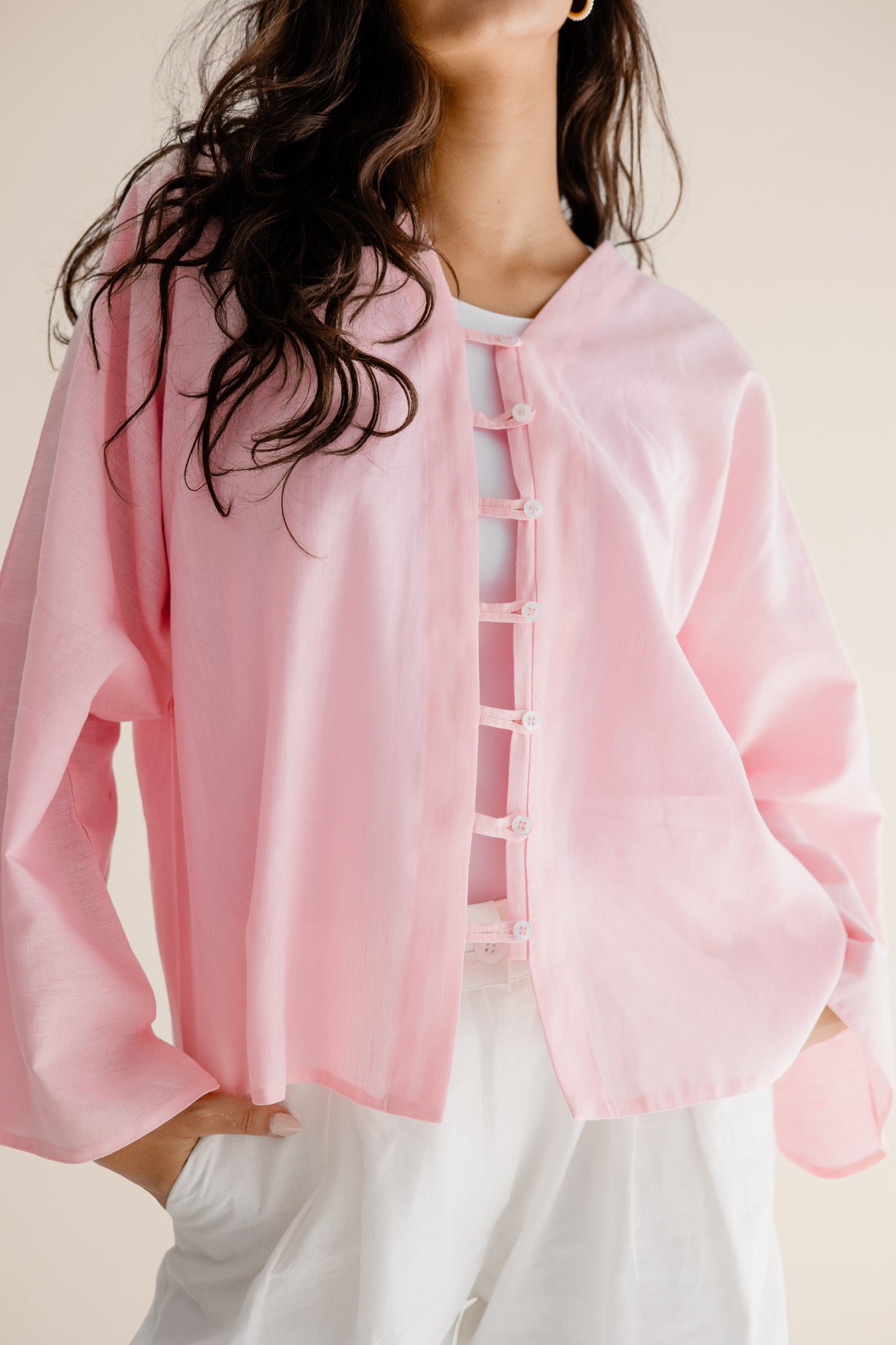 The Luma Linen Cardigan