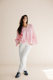 The Luma Linen Cardigan
