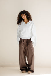 The Poplin Cape Shirt