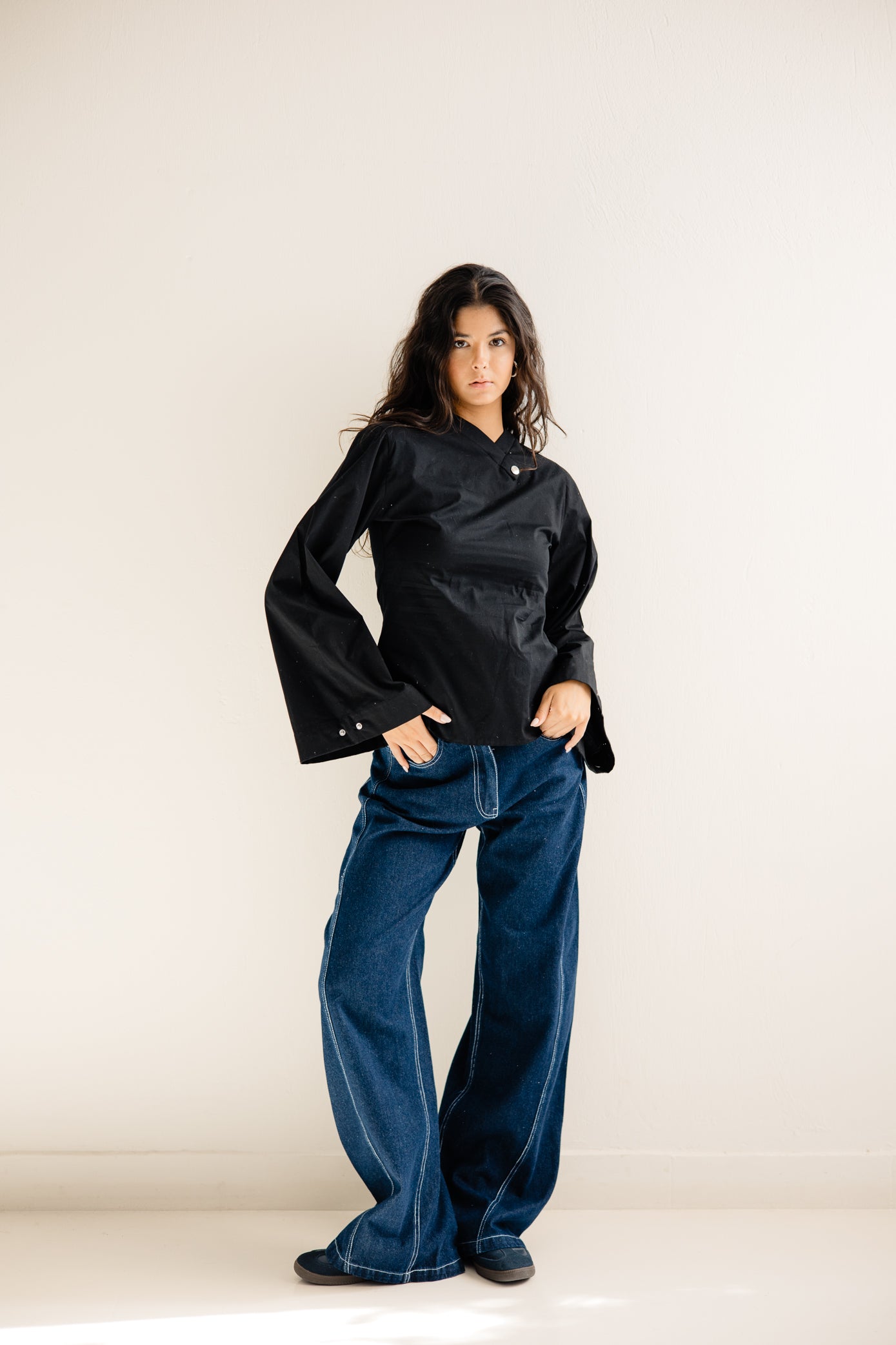The Cinch Linen Top