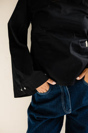 The Cinch Linen Top
