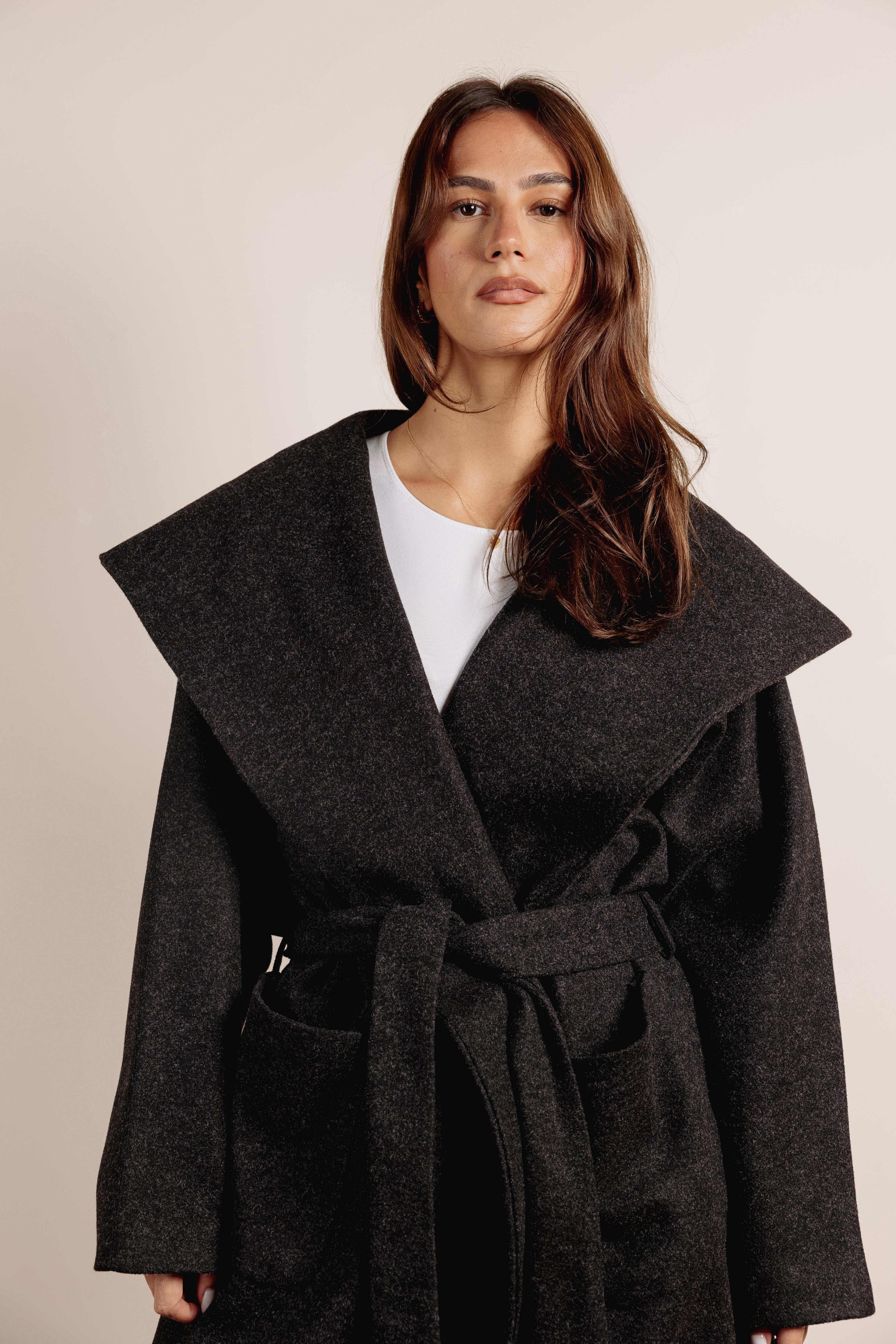 The cloud coat  Black