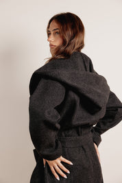 The cloud coat  Black