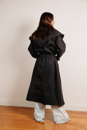 The cloud coat  Black