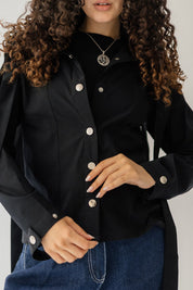 The Flowline Shirt BLACK