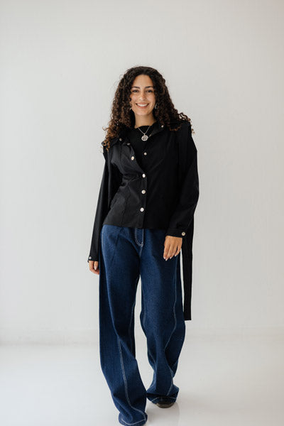 The Flowline Shirt BLACK