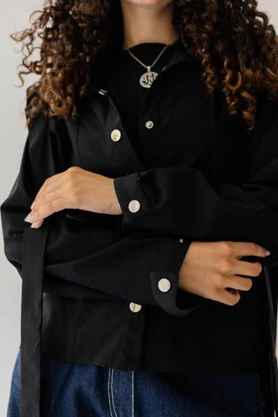 The Flowline Shirt BLACK