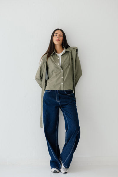 The Flowline Shirt OLIVE