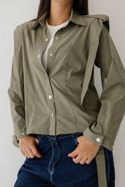 The Flowline Shirt OLIVE