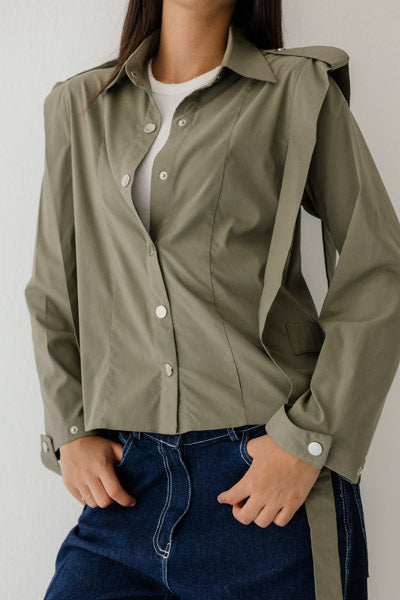 The Flowline Shirt OLIVE