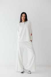 Luna Lounge Top White