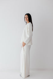 Luna Lounge Top White