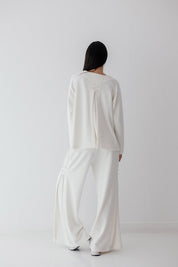 Luna Lounge Top White
