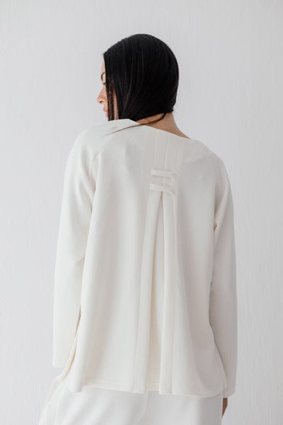 Luna Lounge Top White