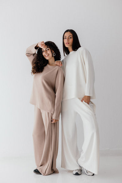 Luna Lounge Top White