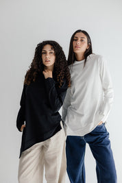The Asymmetry Tee BLACK