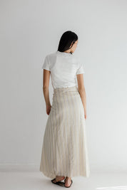 The Coastal Wrap Skirt Yellow