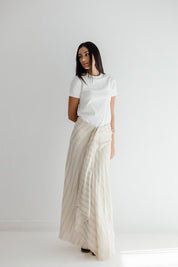 The Coastal Wrap Skirt Yellow