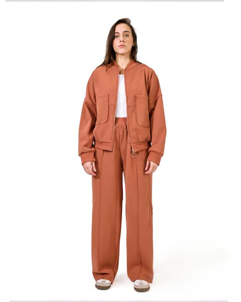 Comfort luxe pants - Brown