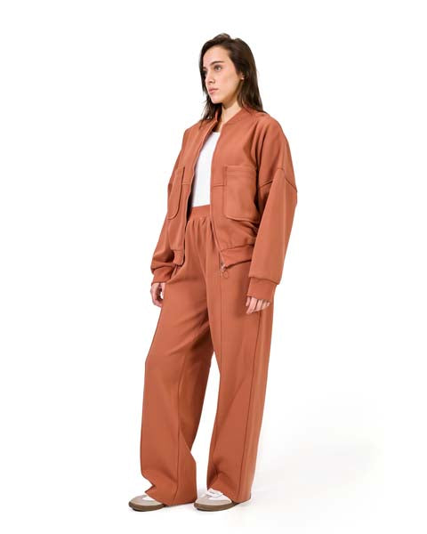 Comfort luxe pants - Brown