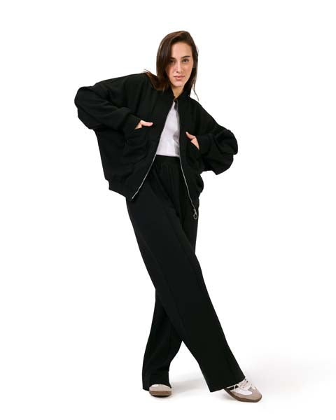 Comfort luxe pants - Black
