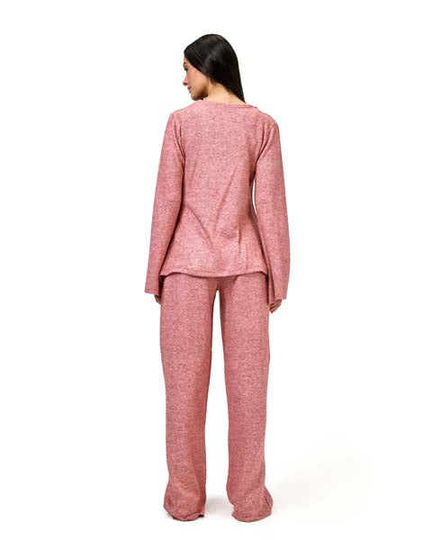 Comfort Fit Knit Pants - Kashmir
