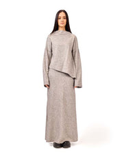 Knit Skirt - gray