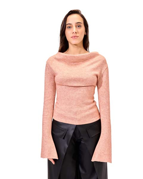 Leather skirt pants - Black