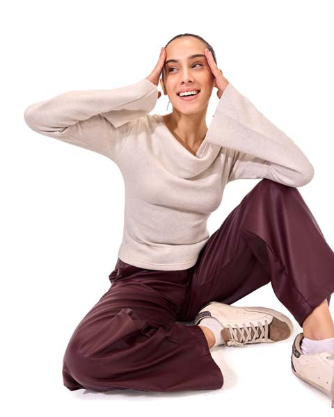 Soft Drape Top - White