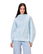 Timeless Pocket Top - Babyblue