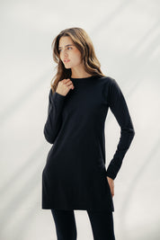 Core Extend Black Shirt ( Long )