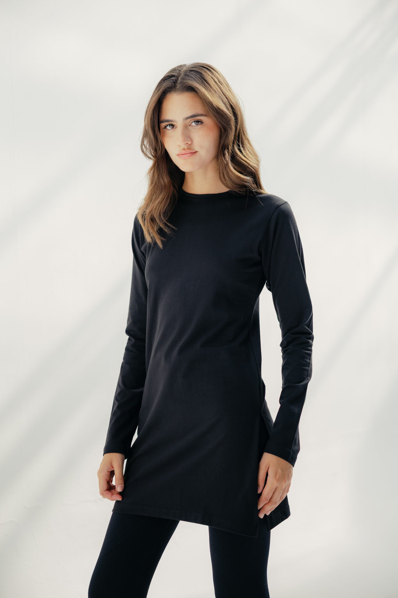Core Extend Black Shirt ( Long )