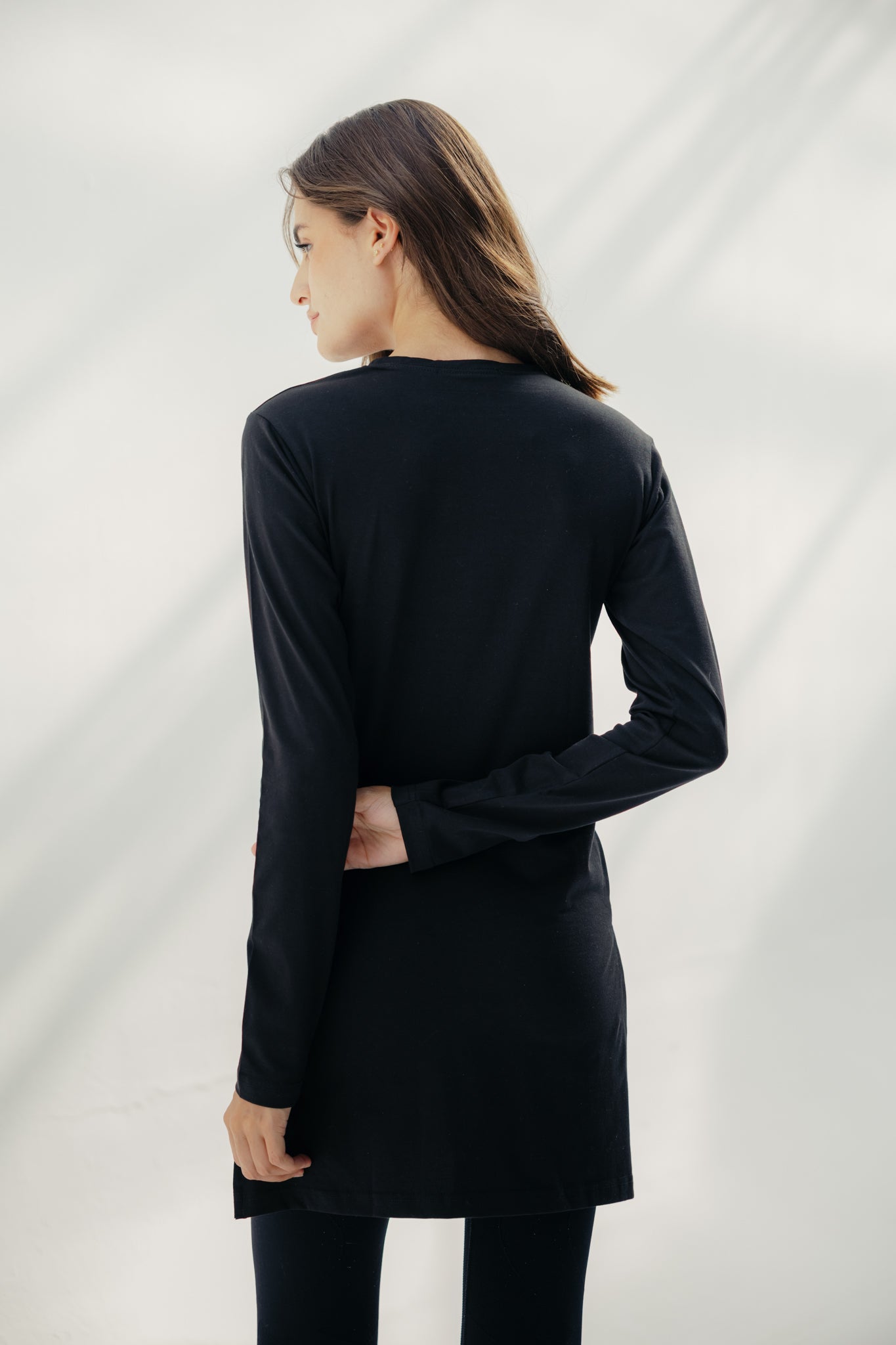 Core Extend Black Shirt ( Long )