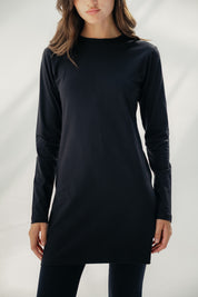 Core Extend Black Shirt ( Long )