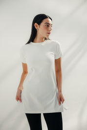 Core Extend White Shirt ( Half )
