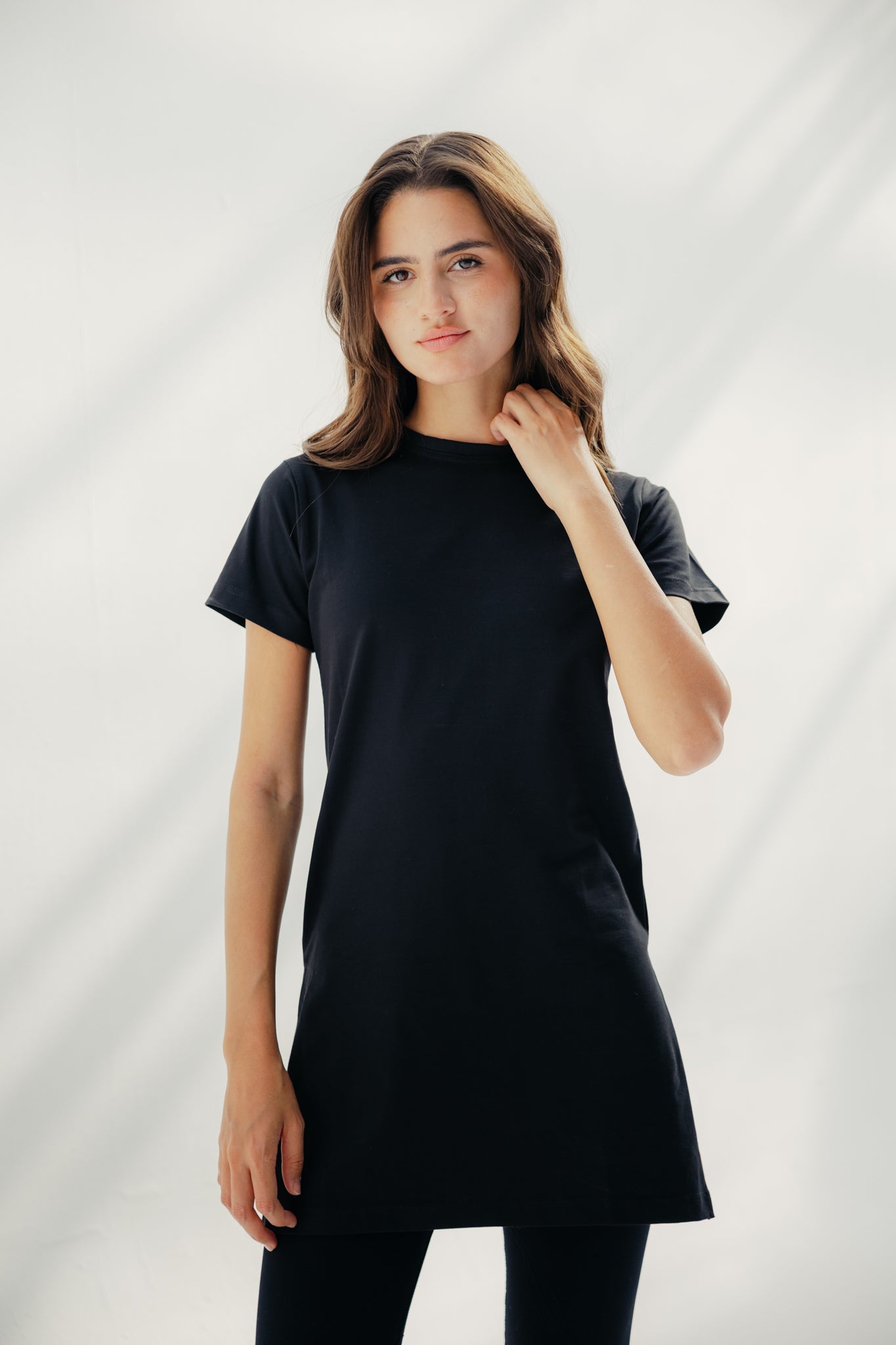 Core Extend Black Shirt ( Half )