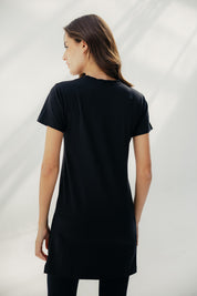 Core Extend Black Shirt ( Half )